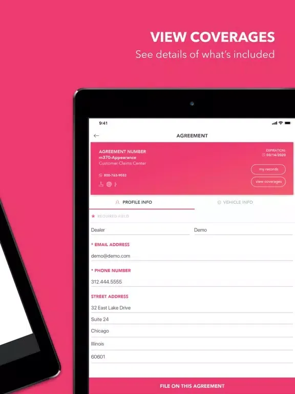 Ảnh chụp màn hình của Avalon RV Service iPad 