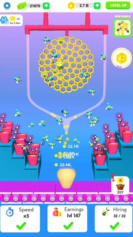 Idle Honey Money Screenshots