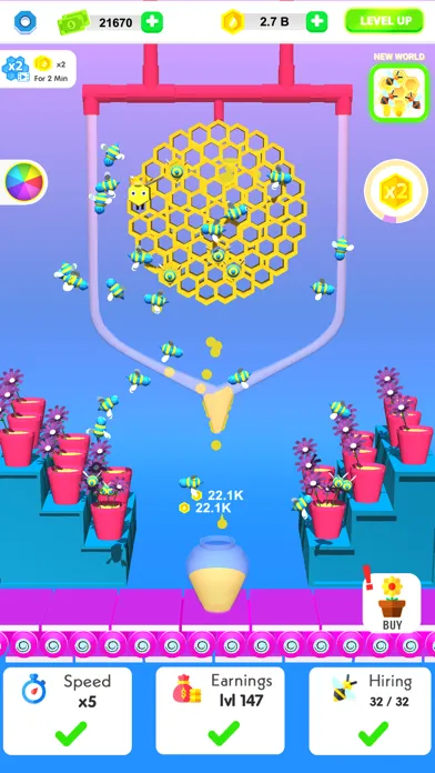 Idle Honey Money Screenshots
