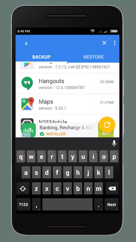 Apk Backup Restore Screenshots