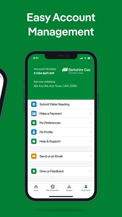 Ảnh chụp màn hình của Berkshire Gas