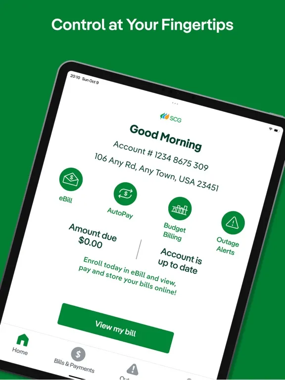 Southern Connecticut Gas iPad  स्क्रीनशॉट