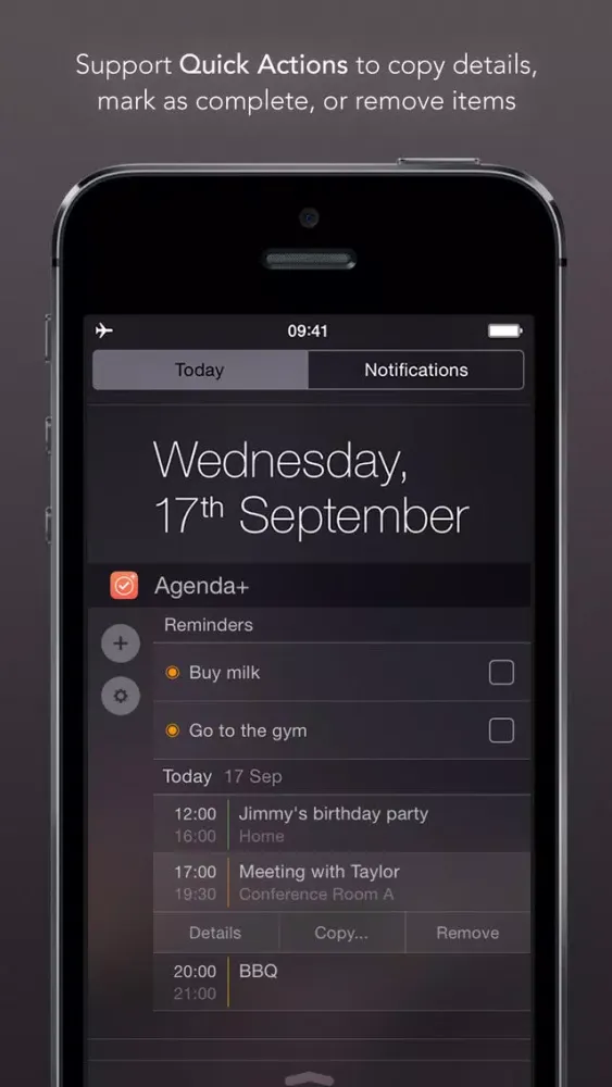 Agenda+ | Calendar & Reminder Widget स्क्रीनशॉट