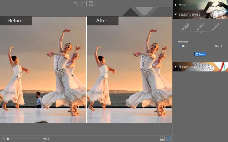 Скриншоты inPixio Photo Eraser