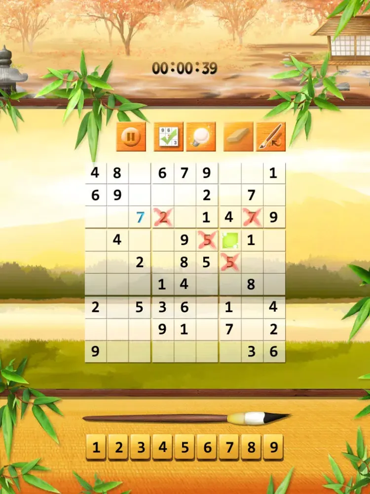 Sudoku HD - The most popular Sudoku Grids in 2013 iPad  스크린샷