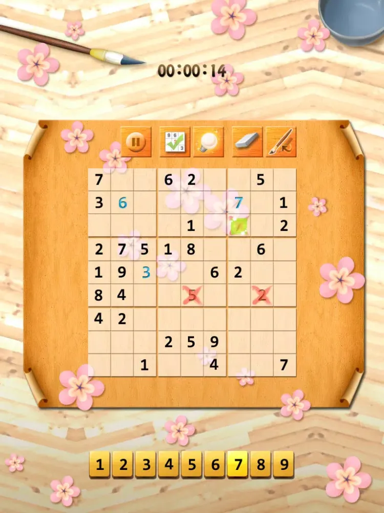 Sudoku HD - The most popular Sudoku Grids in 2013 iPad  스크린샷