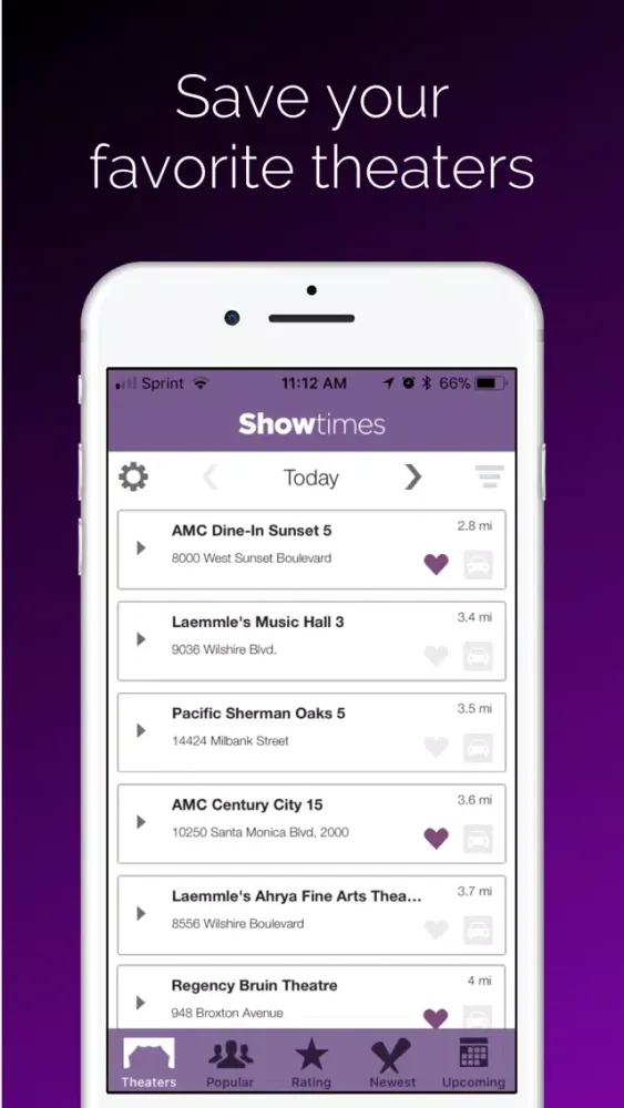 Screenshot di Showtimes - Movie Tickets
