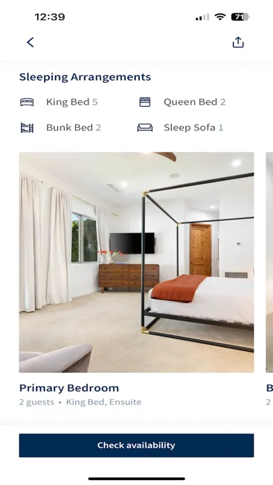 Screenshot di AvantStay Vacation Rentals