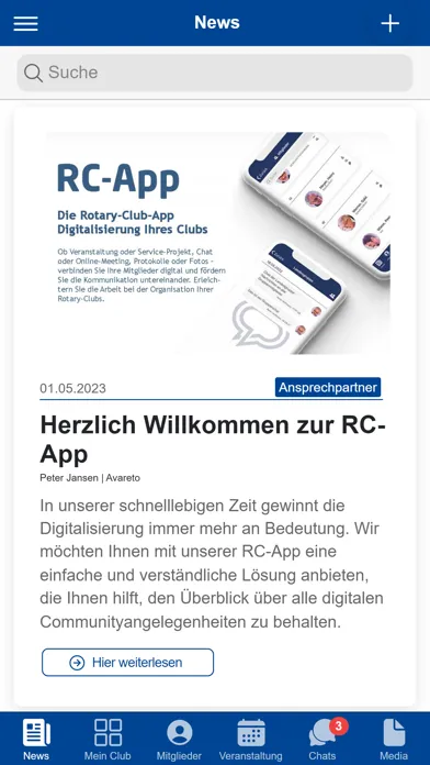 Tangkapan layar RC-App