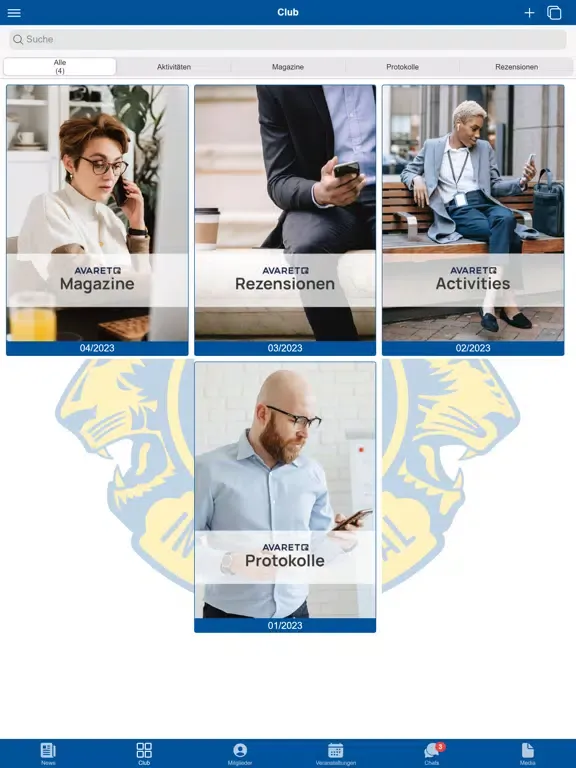Capturas de pantalla de Lions-App iPad 