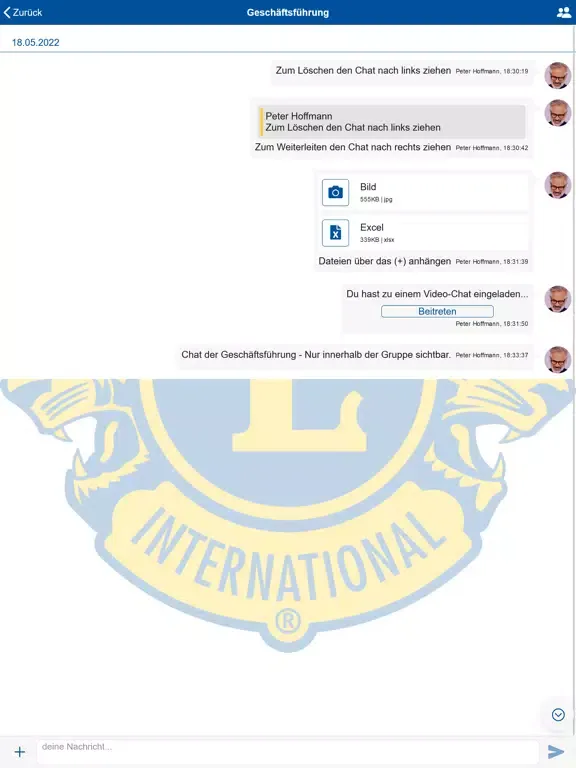 Capturas de pantalla de Lions-App iPad 