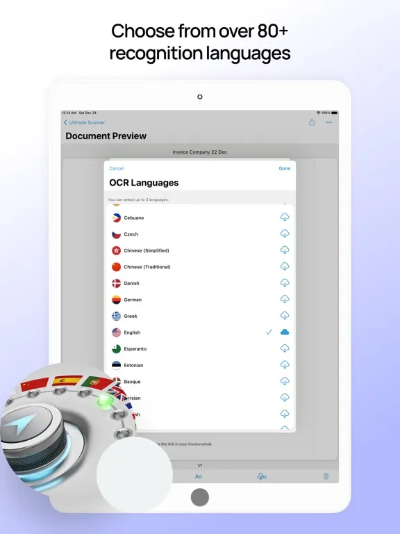 Ultimate Scanner - OCR PDFs iPad  سکرین شاٹس