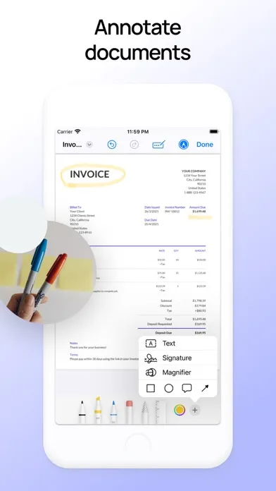 Ultimate Scanner - OCR PDFs سکرین شاٹس