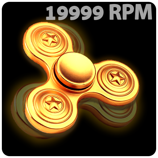 Golden Fidget Spinner