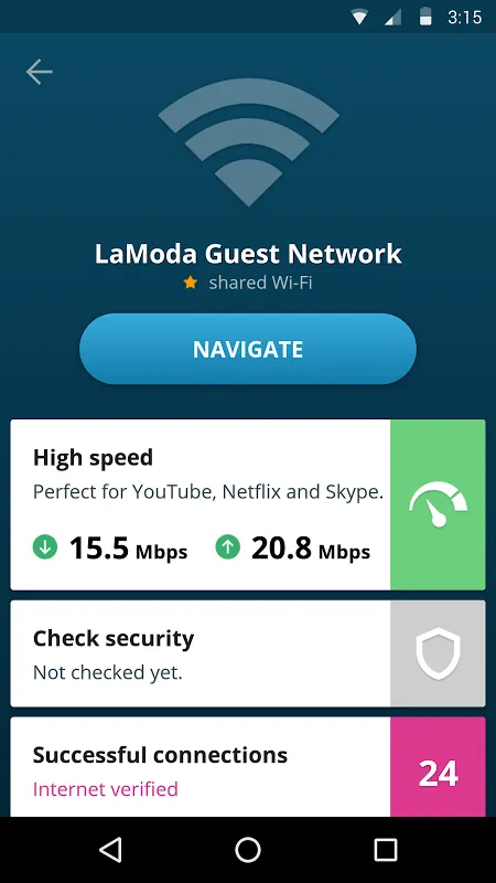 Avast Wi-Fi Finder应用截图