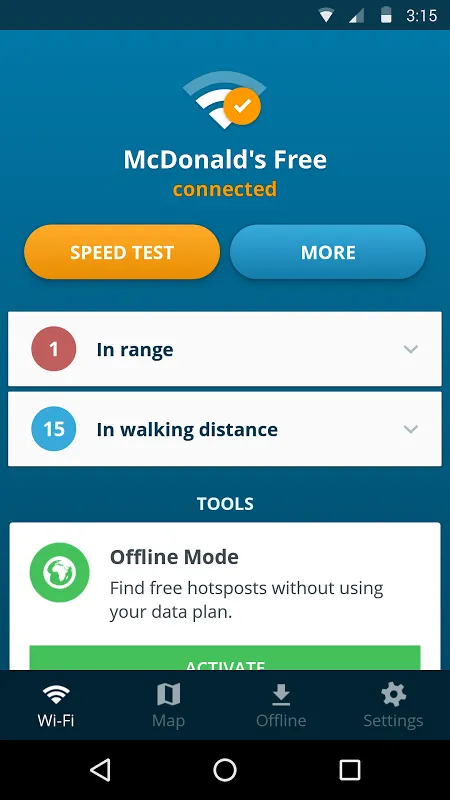 Avast Wi-Fi Finder应用截图