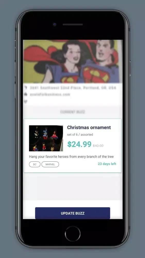 Capturas de pantalla de BabbleBuy Biz Hub