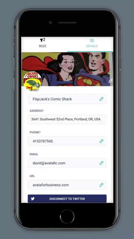 Capturas de pantalla de BabbleBuy Biz Hub