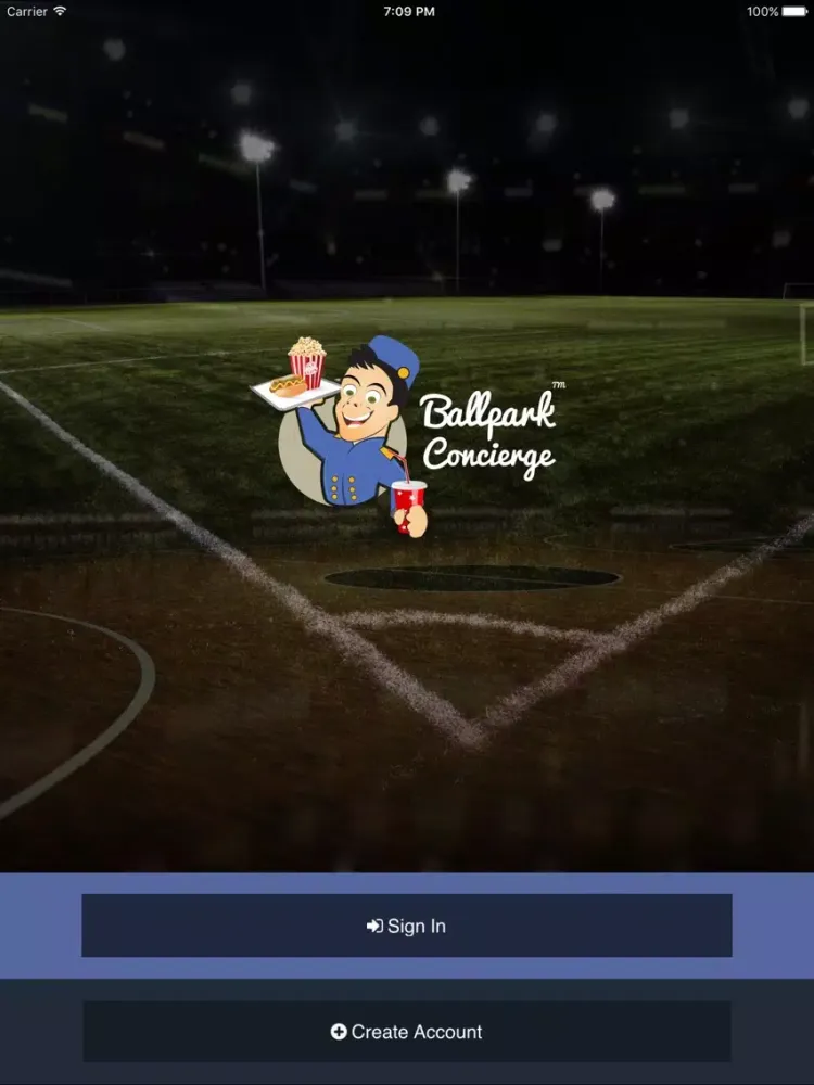 Capturas de pantalla de Ballpark Concierge iPad 
