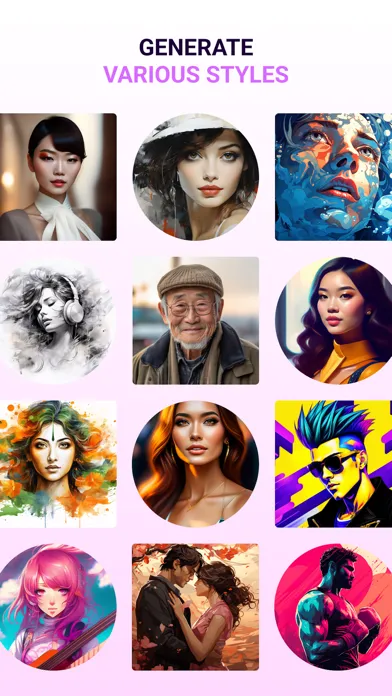 Magic Avatar: AI Generator Screenshots