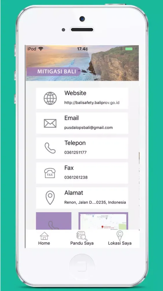 Mitigasi Bali スクリーンショット