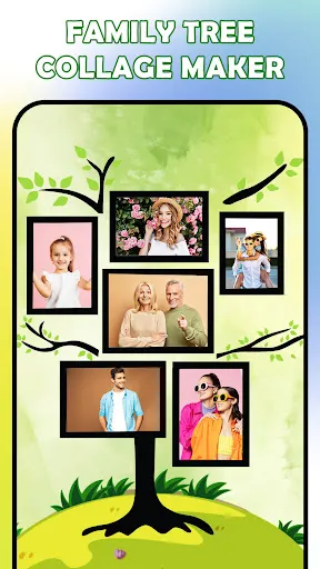 Capturas de pantalla de Family Tree Photo Collage