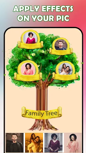 Capturas de pantalla de Family Tree Photo Collage