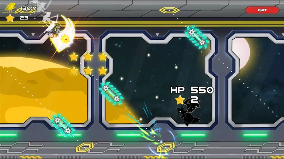 Captures d'écran de Cyborg Rush