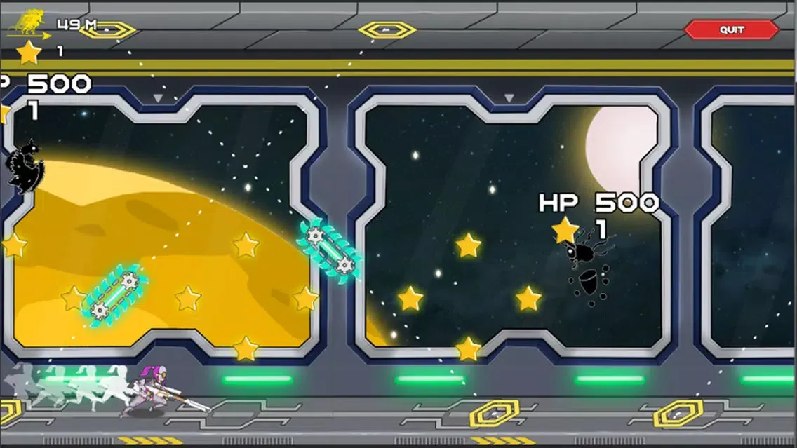Captures d'écran de Cyborg Rush