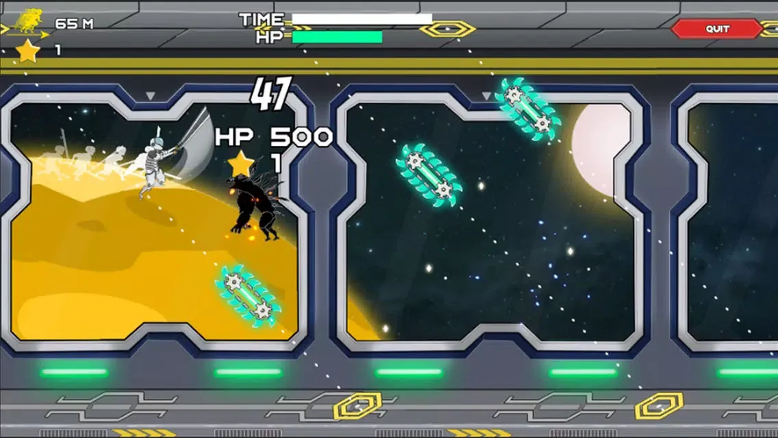 Captures d'écran de Cyborg Rush