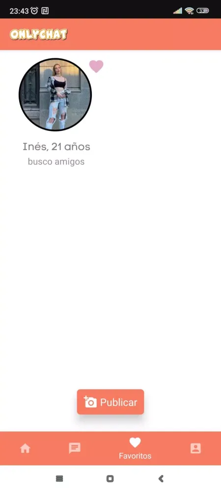Tangkapan layar OnlyChat