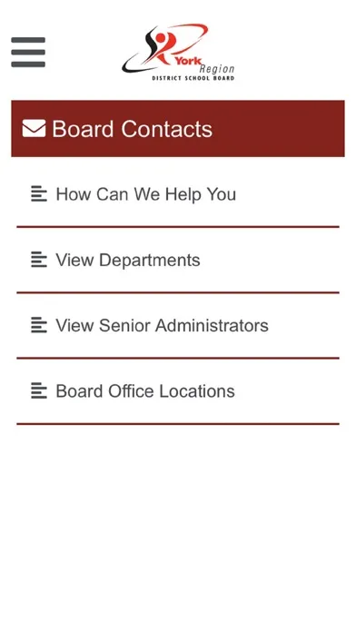YRDSB Mobile App سکرین شاٹس