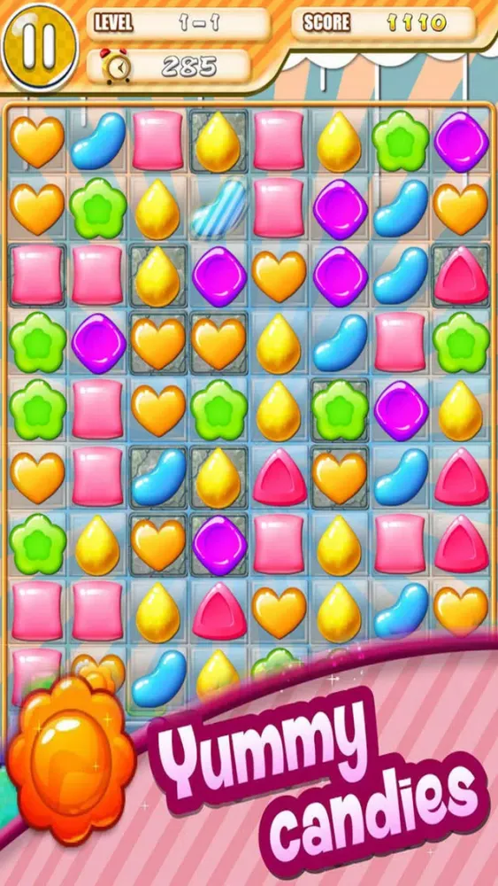Captures d'écran de Candy Smasher: Match Ledgen