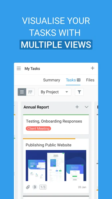 Avaza - Unified Team Work Screenshots