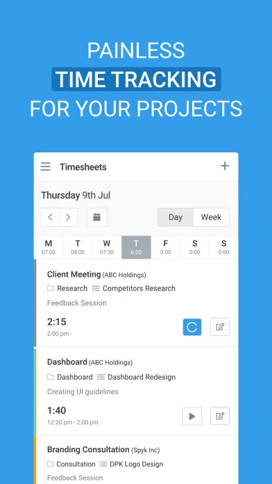 Avaza - Unified Team Work Screenshots