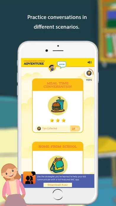 Ảnh chụp màn hình của Communication Adventures - Learn to communicate