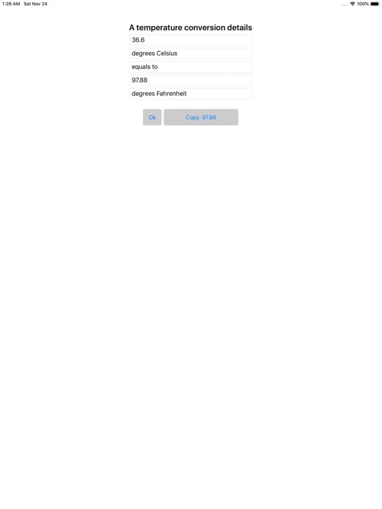 Aqua-Calc Convert iPad  سکرین شاٹس