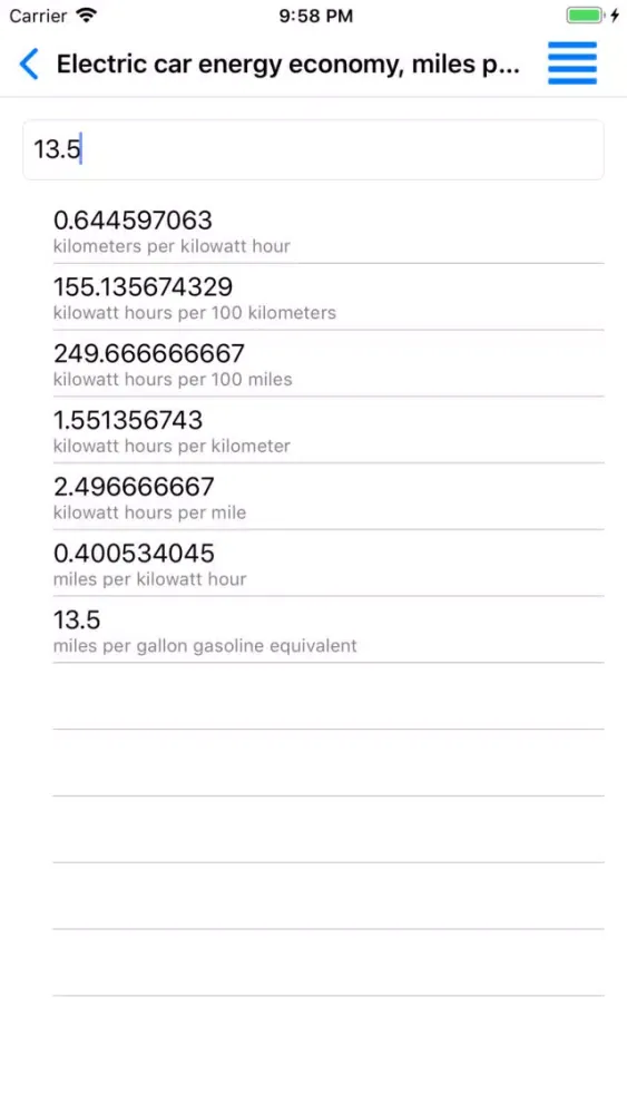 Aqua-Calc Convert سکرین شاٹس