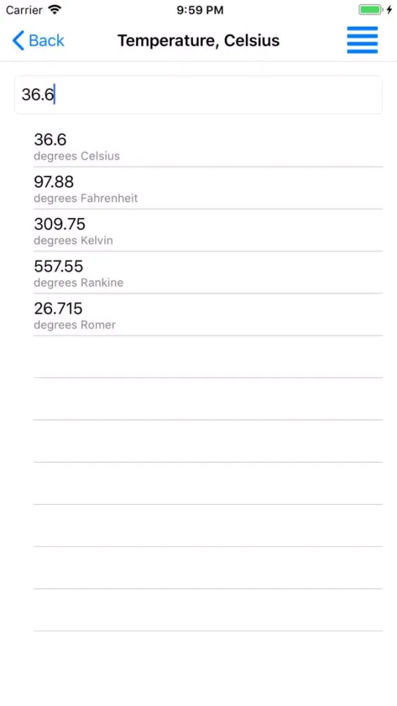 Aqua-Calc Convert سکرین شاٹس