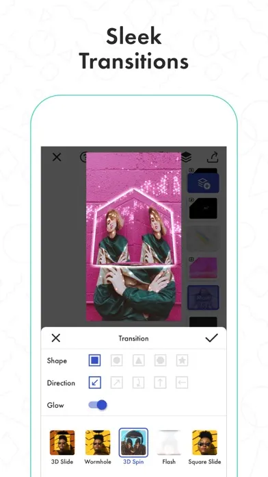 Tangkapan layar Funimate Video & Motion Editor