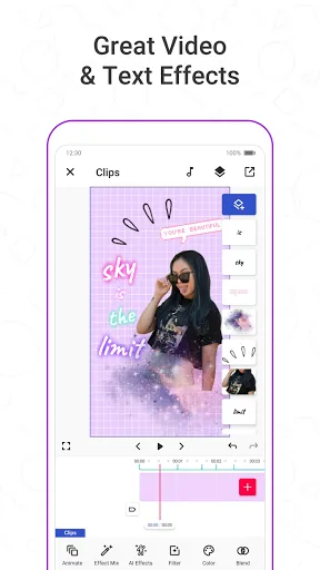 Funimate Video Editor & Maker स्क्रीनशॉट