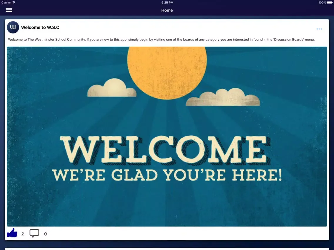 صور WSC - T.W.S Community App iPad 