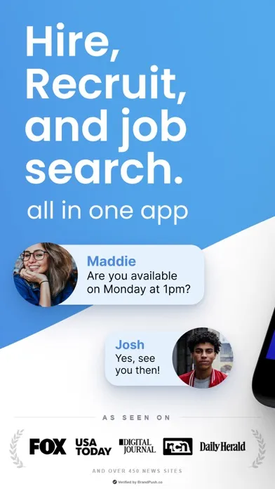 Capturas de pantalla de Avda USA Jobs Hire & Recruit