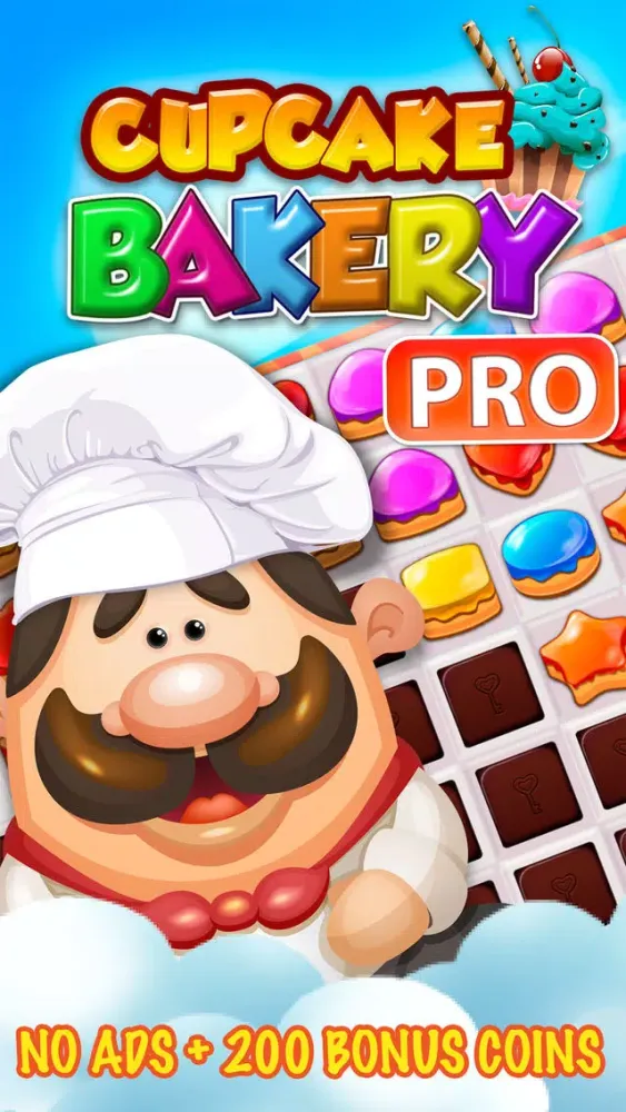 Captures d'écran de Cupcake Bakery Pro Match 3