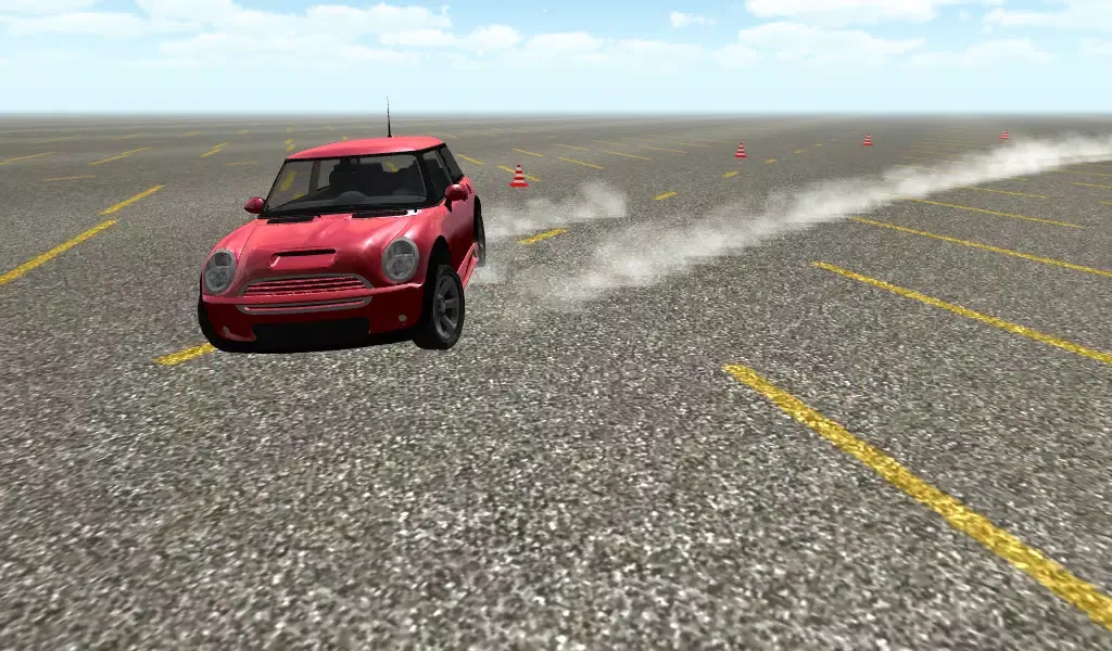 Capturas de tela do Slalom Racing Simulator