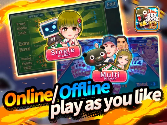 Capturas de pantalla de iTaiwan ChinesePoker iPad 