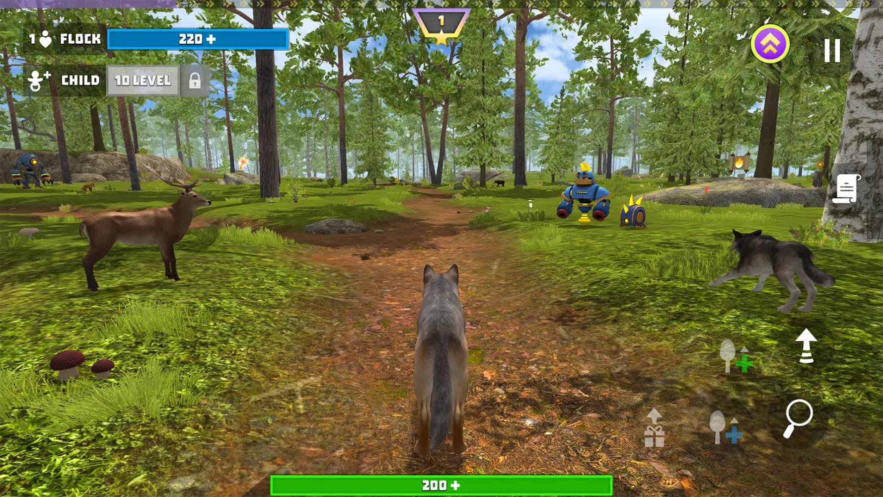 Captures d'écran de Wolf Hero