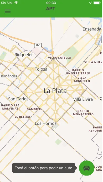 Captures d'écran de APT Taxis La Plata
