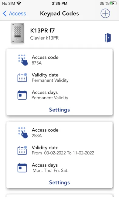 Screenshot di Smaart-Access