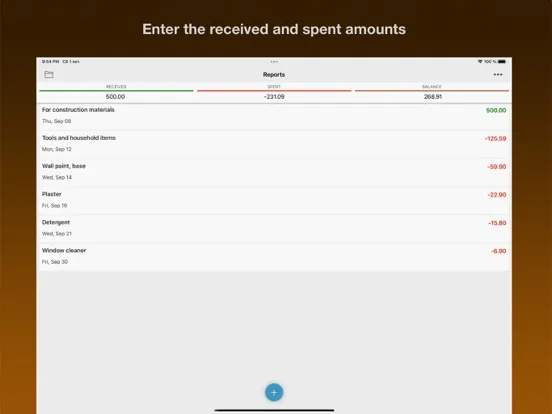 Advance report iPad  سکرین شاٹس